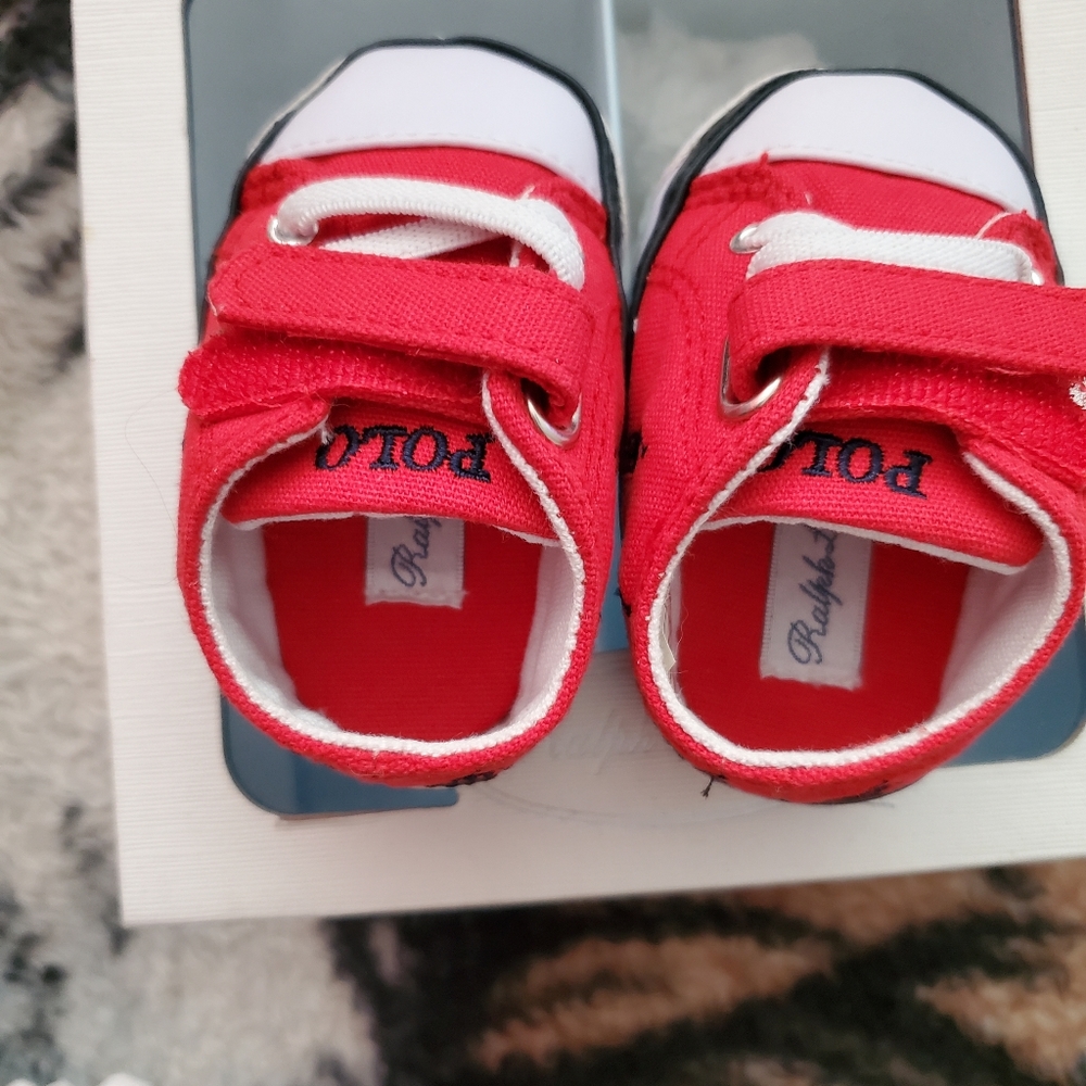 Ralph Lauren Layette Crib Shoes